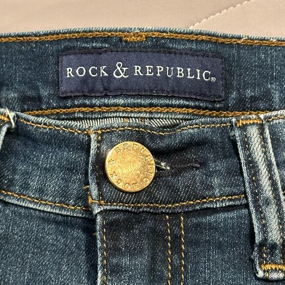 Rock & Republic Size 2 Distressed Skinny Jeans - Picture 10 of 10